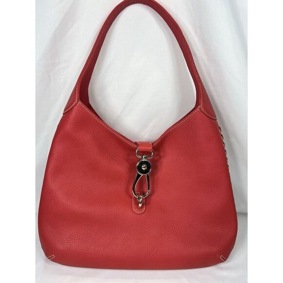Dooney & Bourke Handbags - Dooney & Bourke Red Hobo Bag
